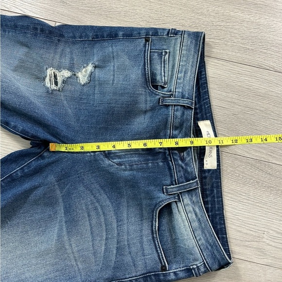 Hidden Jeans Mid Rise Distressed Raw Hem Skinny Jeans - Picture 13 of 14